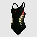 Women's Placement Muscleback Swimsuit Black