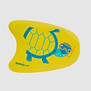 Flotador con estampado de tortuga amarillo
