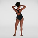 Women's Boom Logo Placement Flyback Swimsuit Black