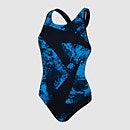 Women's Boomstar Placement Flyback Swimsuit Navy