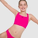 Girl's Essential Endurance+ Medalist Swimsuit Pink