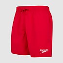Pantaloncini da bagno Watershort Essentials da uomo 40 cm Rosso