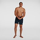 Pantalones cortos de natación Essentials de 41 cm para hombre, Azul marino