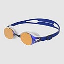 Gafas de natación Hydropure Mirror para adultos, azul brillante