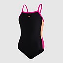 Girl's Dive Thinstrap Muscleback Swimsuit Black