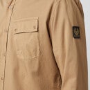 Belstaff Men's Pitch Twill Shirt - Vintage Khaki - S