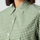 Kate Spade New York Women's Mini Gingham Button Up Shirt - Courtyard - UK 6