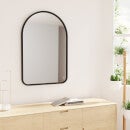 Umbra Hub Arched Mirror - Black