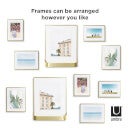 Umbra Matinee Gallery Frames (Set of 5) - Matte Brass