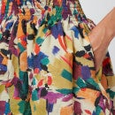 KENZO Women's Printed Short Flared Skirt - Khaki - EU38/UK8