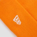 MP New Era Pletená čiapka s manžetou - oranžová/biela