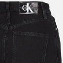 Calvin Klein Jeans Women's High Rise Relaxed Jeans - Denim Black