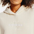 Calvin Klein Jeans Women's Corduroy Hoodie - Muslin