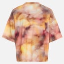 Calvin Klein Jeans Women's Organic Cotton All Over Print T-Shirt - Blurred Abstract Aop - XS