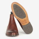 Barbour Men's Bedlington Leather Chelsea Boots - Chestnut Grain