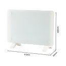 White Glass Panel Heater - 2200W
