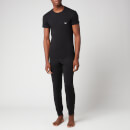 Emporio Armani Loungewear Men's Slim Fit Crewneck T-Shirt - Black