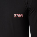 Emporio Armani Loungewear Men's Bold Monogram Longsleeve T-Shirt - Black - S