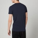 Emporio Armani Loungewear Men's 2-Pack Slim Fit Crewneck T-Shirts - Marine/Marine