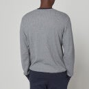 Emporio Armani Loungewear Men's Sweatshirt + Jogger Set - Dark Grey Melange - S