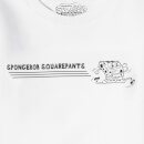 Spongebob Squarepants Sprinting Through The Sea Kids' Sweatshirt - White