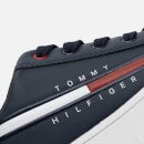 Tommy Hilfiger Boys' Low Cut Lace-Up Sneaker Blue/Wh Blue/White