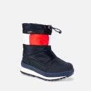 Tommy Hilfiger Boys' Technical Boot Blue/Red/White Blue/Red/White - UK 8.5 Toddler