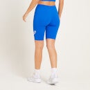 Pantalón de ciclismo por encima de la rodilla Training para mujer de MP - Azul medio - XXS