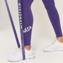 Damskie legginsy treningowe z kolekcji MP – jagodowe - XS