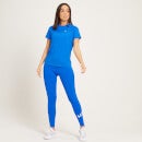 T-shirt d’entraînement à fermeture éclair ¼ MP pour femmes – Bleu pur - XXS