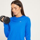 Damska koszulka treningowa z długimi rękawami z kolekcji MP – True Blue - XXS