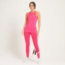 MP ženska majica bez rukava i leđima za trkače za trening izrađena suhom tehnologijom - magenta boja - XXS