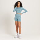 MP Women's Shape Seamless Cycling Shorts - Stone Blue - XL