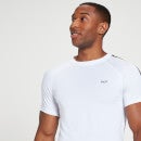 Męski T-shirt z krótkimi rękawami z kolekcji Tempo MP – biały - XL