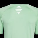 Męski T-shirt z krótkimi rękawami z kolekcji Velocity MP - miętowa - XS