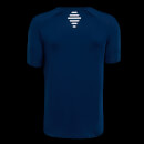 T-Shirt a maniche corte MP Velocity da uomo - Blu Poseidon