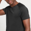 Męski T-shirt z krótkim rękawem z kolekcji Velocity MP – czarny - XXS