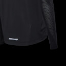 Męski T-shirt z długim rękawem z kolekcji Velocity MP – czarny - XS