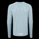 Camiseta de manga larga Velocity Ultra para hombre de MP - Azul hielo - XXS