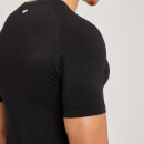 Męski T-shirt z krótkimi rękawami z kolekcji MP Composure – czarny - XS