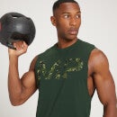 Camiseta sin mangas Adapt Drirelease con estampado de camuflaje para hombre de MP - Verde oscuro - XXS
