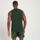 MP pánské tričko bez rukávů Adapt Drirelease Camo Print – tmavě zelené - XXS