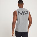 MP pánské tričko bez rukávů Adapt Grit Print – šedý melír - XS