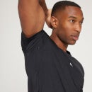Męski T-shirt z krótkimi rękawami z nadrukiem camo z kolekcji MP Adapt – czarny - XXXL