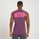 Camiseta sin mangas Adapt de efecto lavado para hombre de MP - Morado oscuro - XS