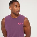 Camiseta sin mangas Adapt de efecto lavado para hombre de MP - Morado oscuro