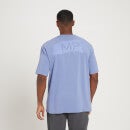 Мужская футболка оверсайз MP Adapt с короткими рукавами и состаренной окраской, светло-фиолетовая - XS