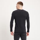 Męska bezszwowa koszulka z długim rękawem z kolekcji Tempo Ultra MP – czarna - XXS
