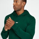 MP Moški pulover s kapuco Engage – borovo zelena - XXS