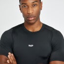 T-shirt première couche à manches courtes MP Engage pour hommes – Noir - XXS